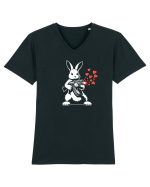 Dragostea Nu E  Tricou mânecă scurtă guler V Bărbat Presenter