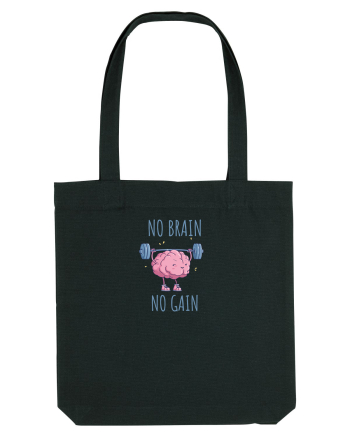 NO BRAIN, NO GAIN - NU AI CREIER, NU AI SUCCES Black
