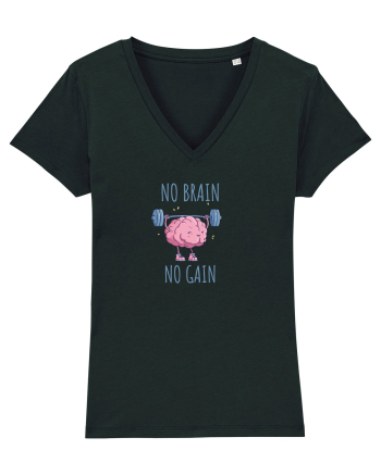 NO BRAIN, NO GAIN - NU AI CREIER, NU AI SUCCES Black