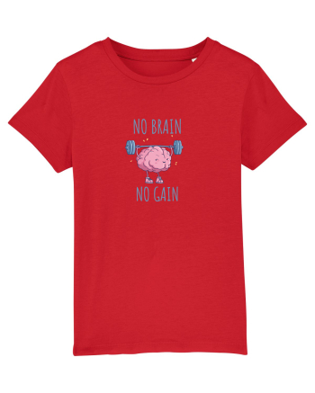 NO BRAIN, NO GAIN - NU AI CREIER, NU AI SUCCES Red