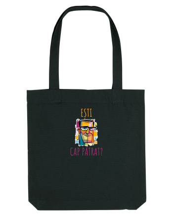 ESTI CAP PATRAT? Black