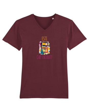 ESTI CAP PATRAT? Burgundy