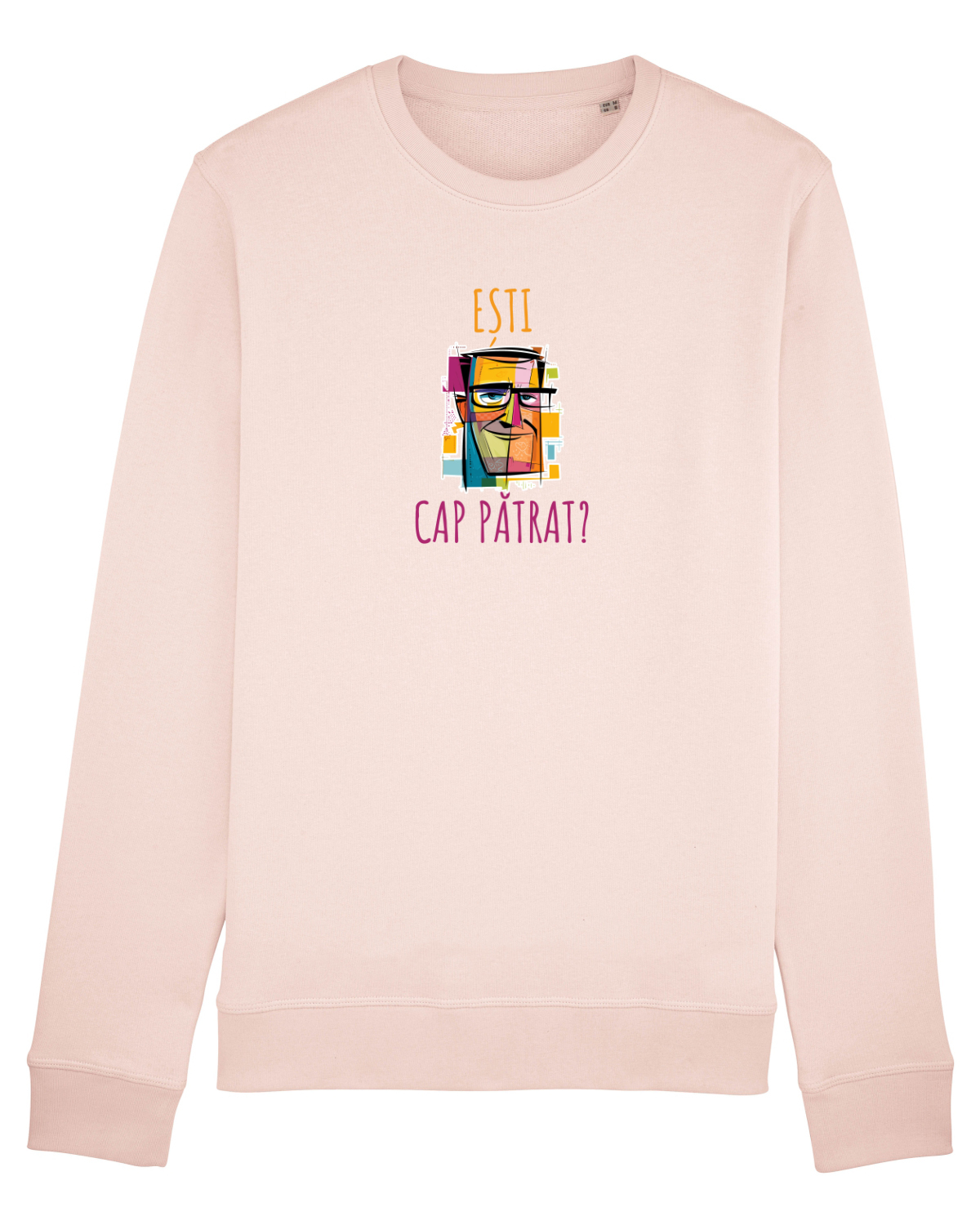 Bluză mânecă lungă Unisex Rise Candy Pink
