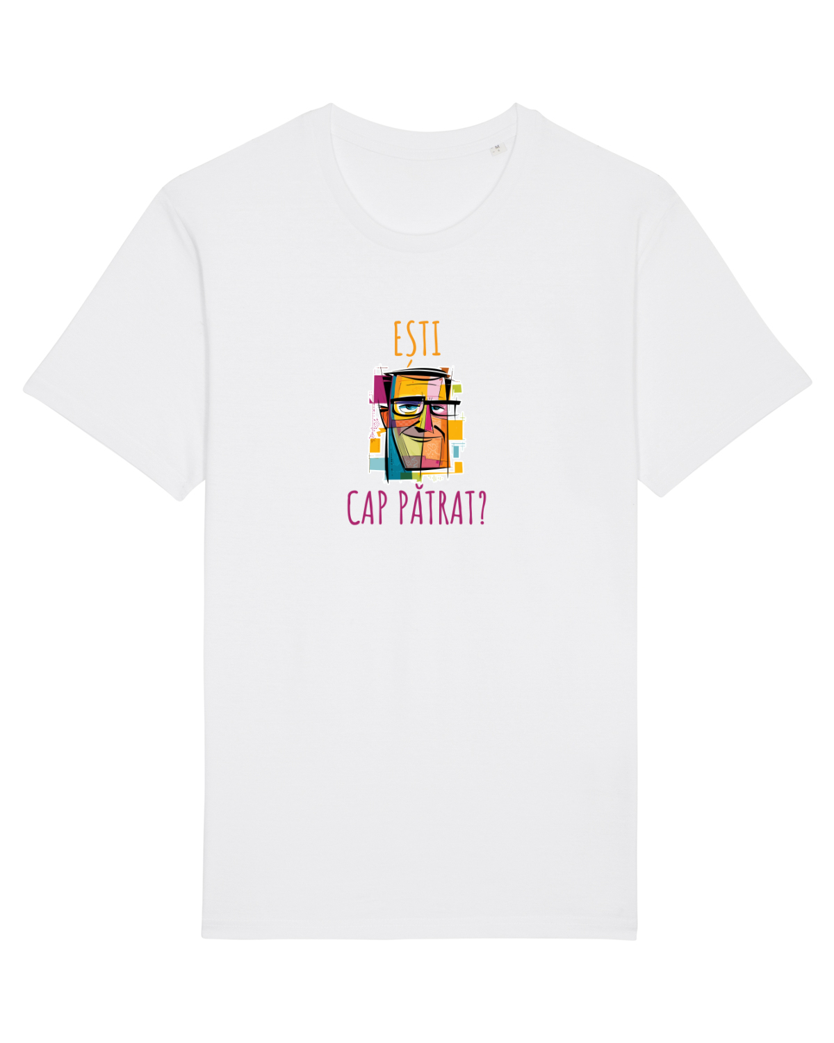 Tricou mânecă scurtă Unisex Rocker White