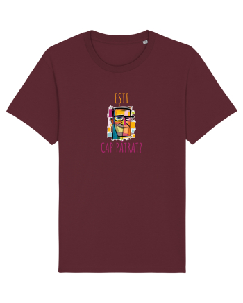 ESTI CAP PATRAT? Burgundy