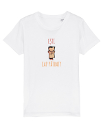 ESTI CAP PATRAT? 2 Tricou mânecă scurtă  Copii Mini Creator