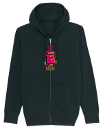 CAP PATRAT 1 Hanorac cu fermoar Unisex Connector