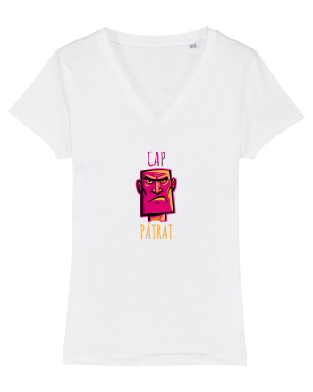 CAP PATRAT 1 White