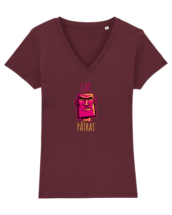 CAP PATRAT 1 Burgundy