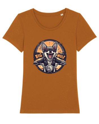 BIG BAD WOLF - CHIHUAHUA CARE SE CREDE LUPU` RAU Roasted Orange