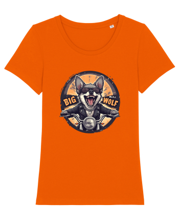 BIG BAD WOLF - CHIHUAHUA CARE SE CREDE LUPU` RAU Bright Orange