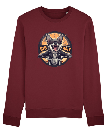 BIG BAD WOLF - CHIHUAHUA CARE SE CREDE LUPU` RAU Burgundy