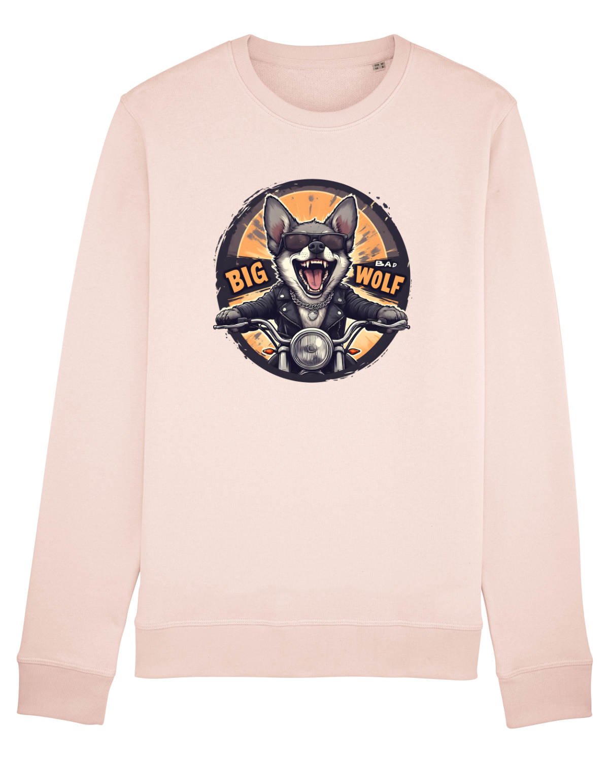 Bluză mânecă lungă Unisex Rise Candy Pink