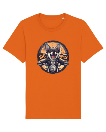 BIG BAD WOLF - CHIHUAHUA CARE SE CREDE LUPU` RAU Bright Orange