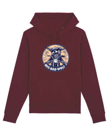 BIG BAD WOLF - CHIHUAHUA CARE SE CREDE LUPU` RAU 2 Burgundy