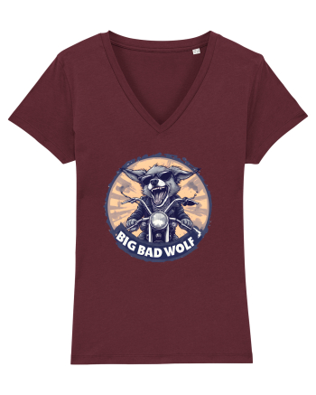 BIG BAD WOLF - CHIHUAHUA CARE SE CREDE LUPU` RAU 2 Burgundy