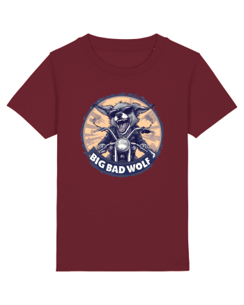 BIG BAD WOLF - CHIHUAHUA CARE SE CREDE LUPU` RAU 2 Burgundy