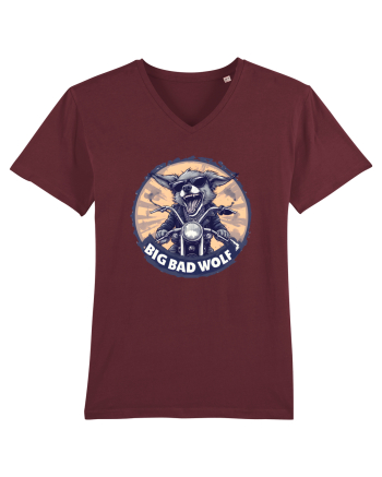 BIG BAD WOLF - CHIHUAHUA CARE SE CREDE LUPU` RAU 2 Burgundy