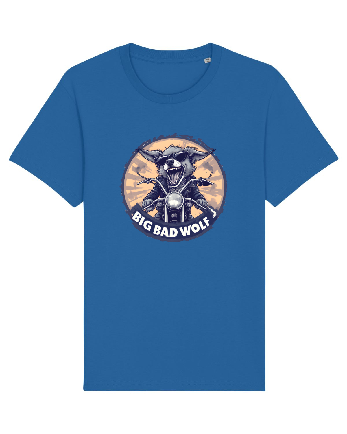 Tricou mânecă scurtă Unisex Rocker Royal Blue