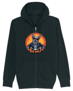 BIG WOLF - CHIHUAHUA CARE SE CREDE LUP Hanorac cu fermoar Unisex Connector