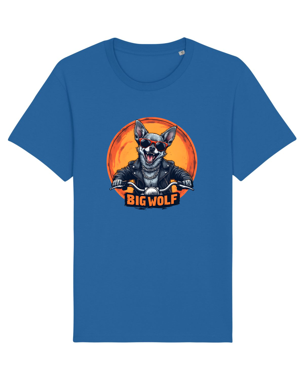 Tricou mânecă scurtă Unisex Rocker Royal Blue