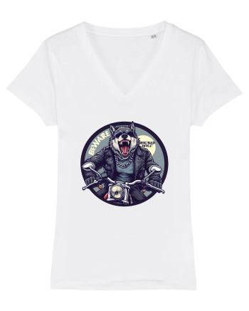 BEWARE OF THE BIG BAD WOLF  - FERESTE-TE DE LUPUL MARE SI RAU White