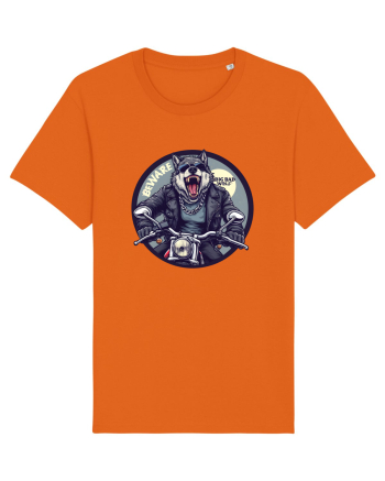 BEWARE OF THE BIG BAD WOLF  - FERESTE-TE DE LUPUL MARE SI RAU Bright Orange