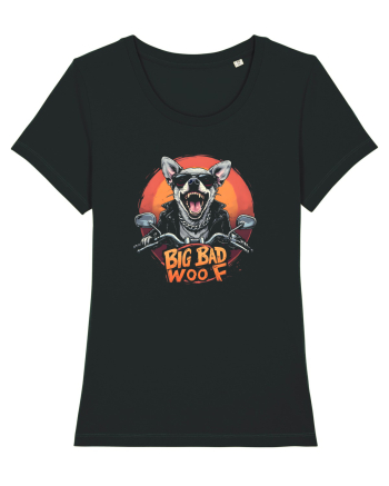 BIG BAD WOOF - HAM - CHIHUAHUA CARE SE CREDE LUP Black