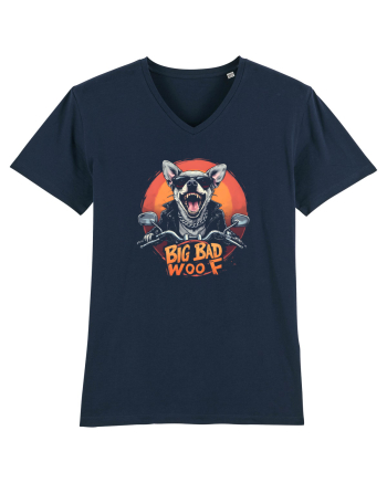 BIG BAD WOOF - HAM - CHIHUAHUA CARE SE CREDE LUP French Navy