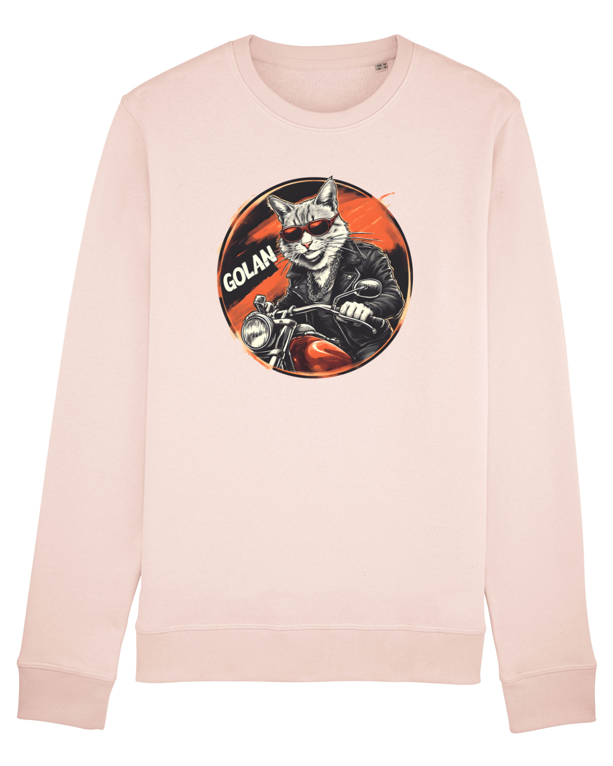 Bluză mânecă lungă Unisex Rise Candy Pink