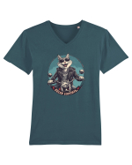MOTAN - GOLAN SENSIBIL -  MOTOCICLIST 2 Tricou mânecă scurtă guler V Bărbat Presenter