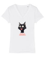IMI PLAC PISICUTELE Tricou mânecă scurtă guler V Damă Evoker