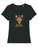 IMI PLAC PISICUTELE 2 Tricou mânecă scurtă guler larg fitted Damă Expresser