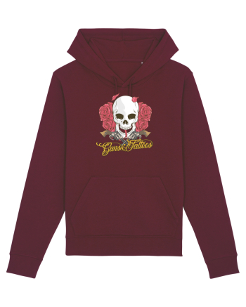 Guns & Tattoos Burgundy