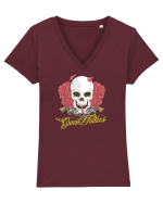Guns & Tattoos Tricou mânecă scurtă guler V Damă Evoker