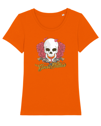 Guns & Tattoos Bright Orange