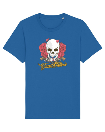 Guns & Tattoos Royal Blue