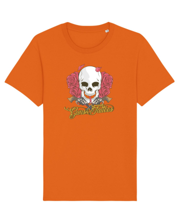 Guns & Tattoos Bright Orange