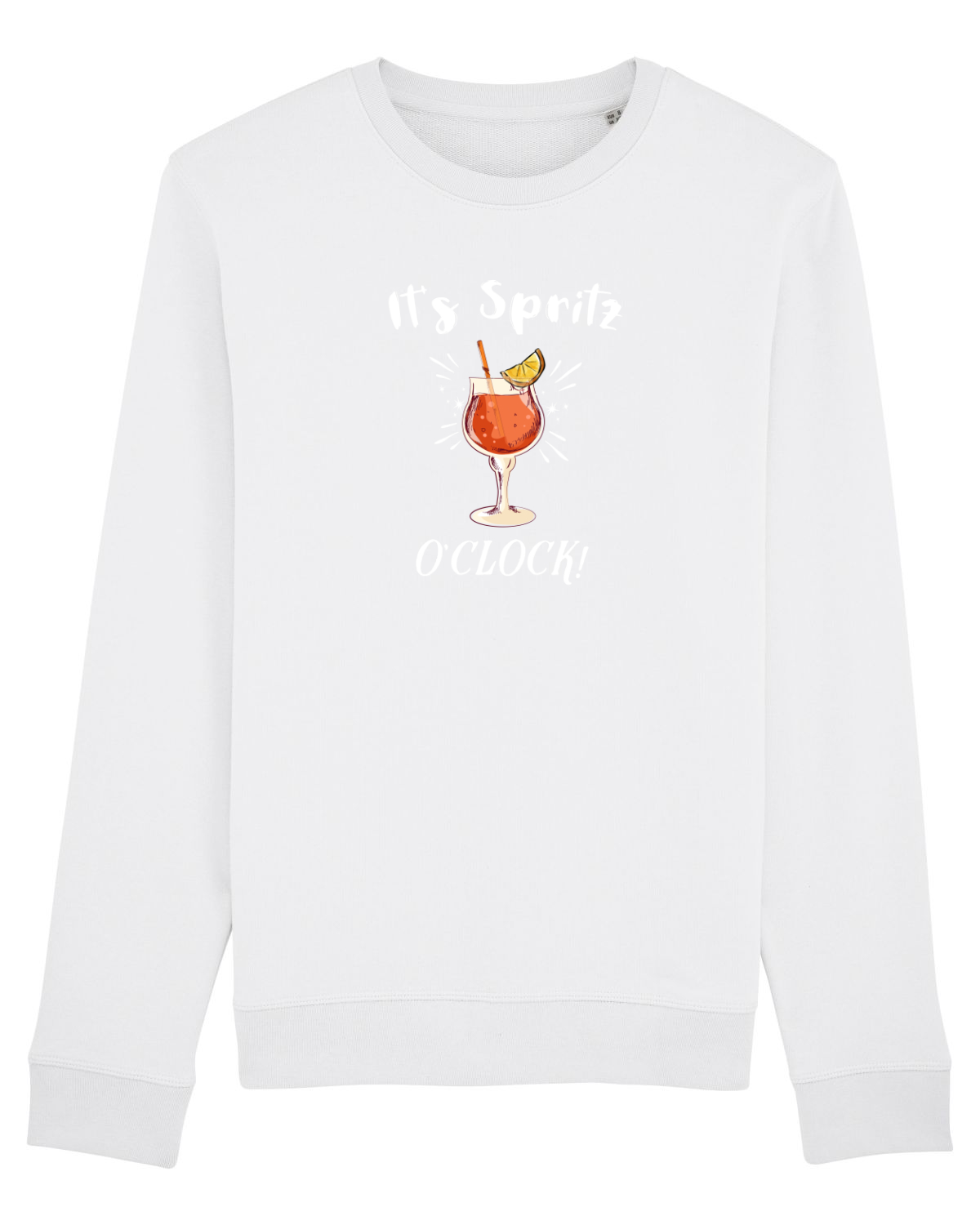Bluză mânecă lungă Unisex Rise White