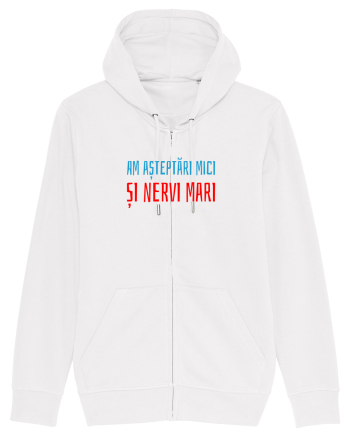 AM ASTEPTARI MICI SI NERVI MARI White