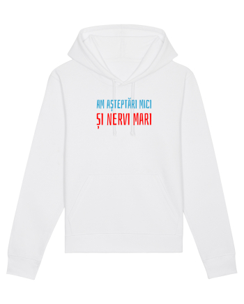 AM ASTEPTARI MICI SI NERVI MARI White