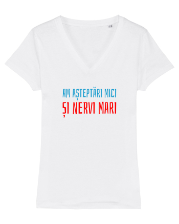 AM ASTEPTARI MICI SI NERVI MARI White