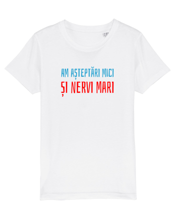 AM ASTEPTARI MICI SI NERVI MARI White