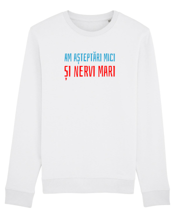 AM ASTEPTARI MICI SI NERVI MARI White