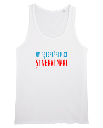 AM ASTEPTARI MICI SI NERVI MARI White