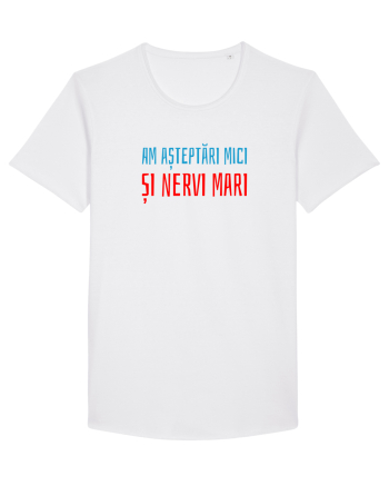 AM ASTEPTARI MICI SI NERVI MARI White