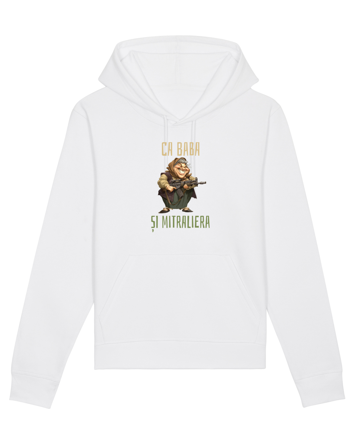 Hanorac Unisex Drummer White
