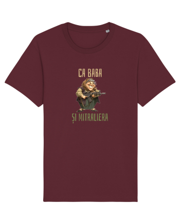 CA BABA SI MITRALIERA 1 Burgundy