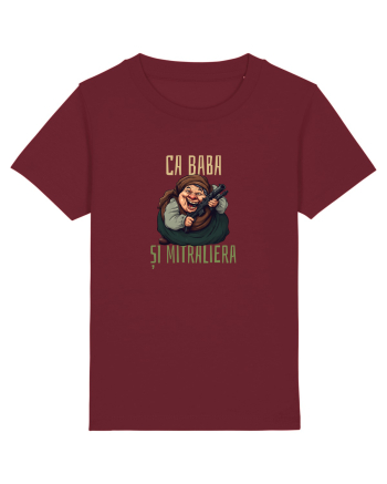 CA BABA SI MITRALIERA 2 Burgundy
