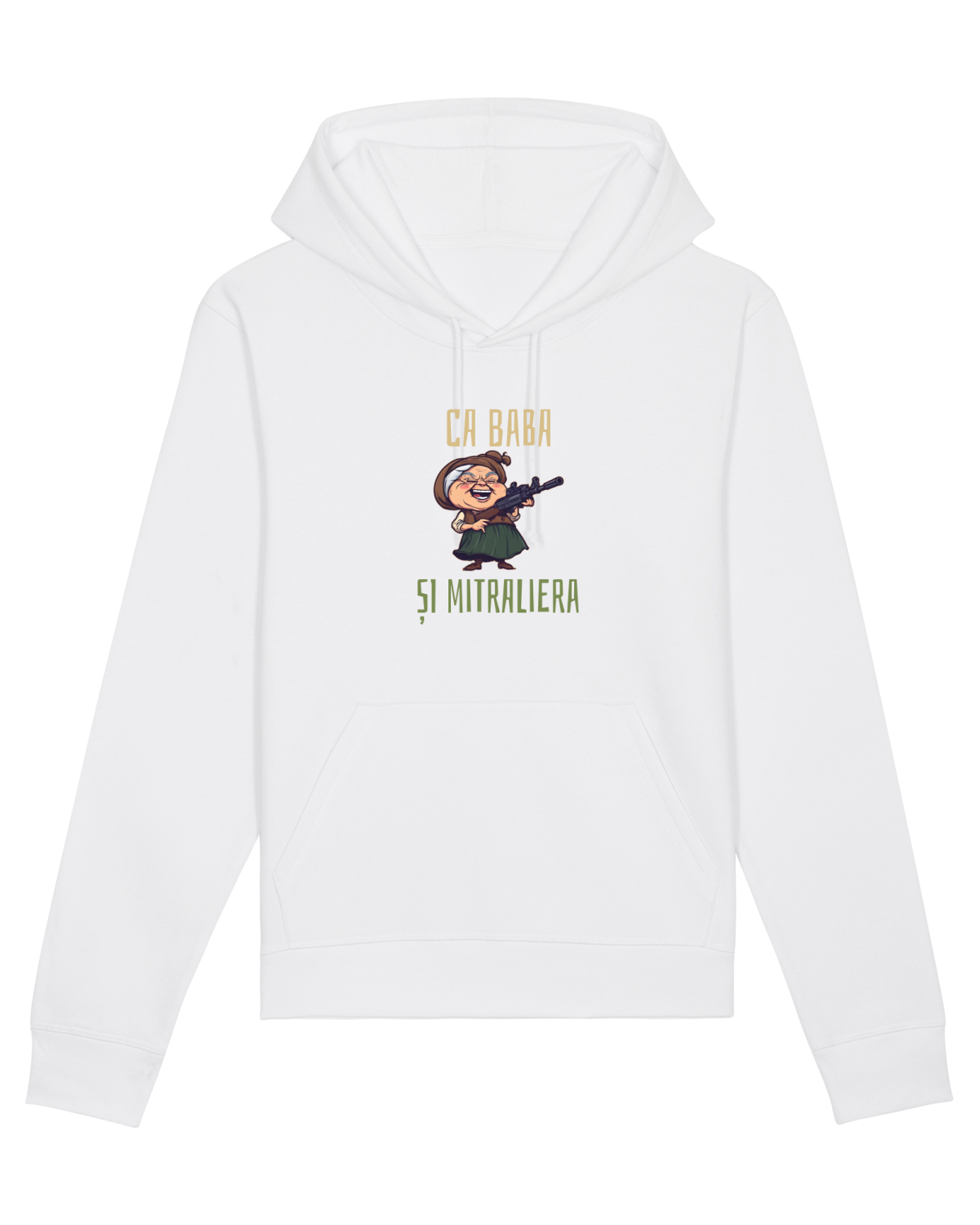 Hanorac Unisex Drummer White